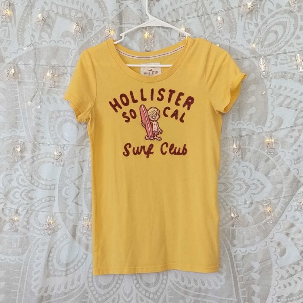 Hollister so Cal surf club shirt